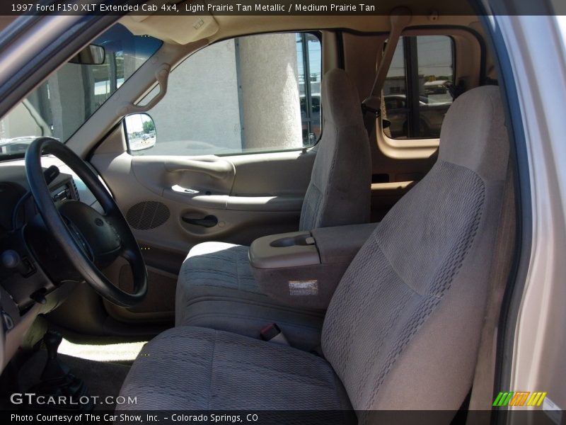Light Prairie Tan Metallic / Medium Prairie Tan 1997 Ford F150 XLT Extended Cab 4x4