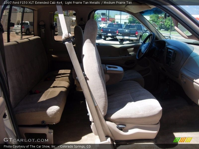 Light Prairie Tan Metallic / Medium Prairie Tan 1997 Ford F150 XLT Extended Cab 4x4