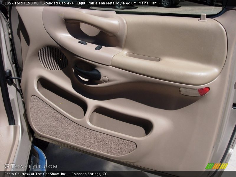 Light Prairie Tan Metallic / Medium Prairie Tan 1997 Ford F150 XLT Extended Cab 4x4
