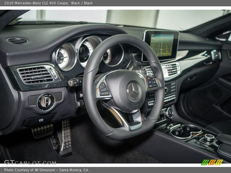 Black / Black 2016 Mercedes-Benz CLS 400 Coupe