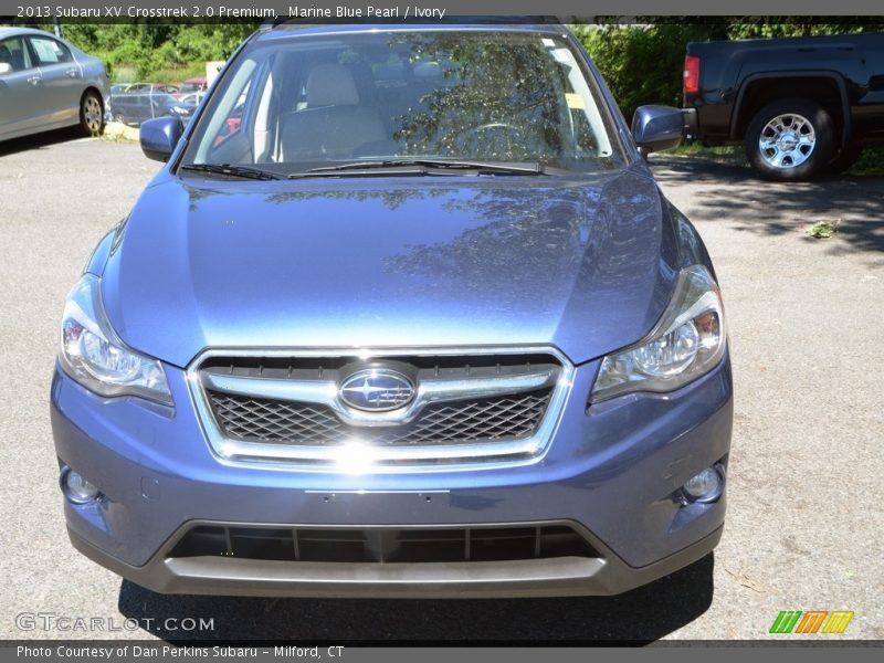 Marine Blue Pearl / Ivory 2013 Subaru XV Crosstrek 2.0 Premium