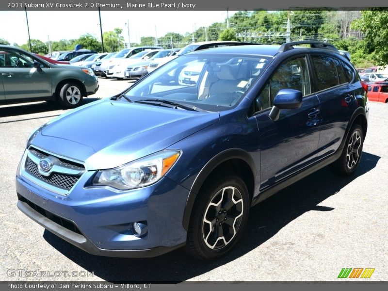 Marine Blue Pearl / Ivory 2013 Subaru XV Crosstrek 2.0 Premium