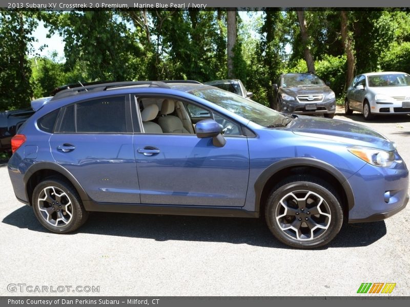 Marine Blue Pearl / Ivory 2013 Subaru XV Crosstrek 2.0 Premium