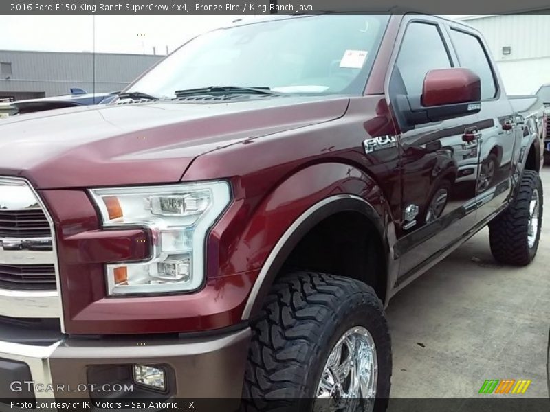 Bronze Fire / King Ranch Java 2016 Ford F150 King Ranch SuperCrew 4x4