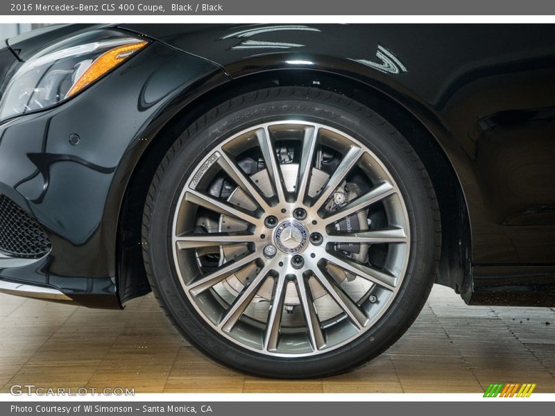 Black / Black 2016 Mercedes-Benz CLS 400 Coupe