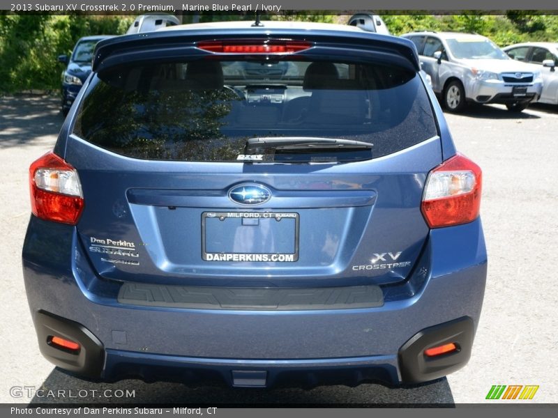 Marine Blue Pearl / Ivory 2013 Subaru XV Crosstrek 2.0 Premium