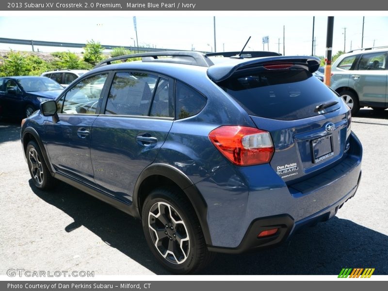 Marine Blue Pearl / Ivory 2013 Subaru XV Crosstrek 2.0 Premium