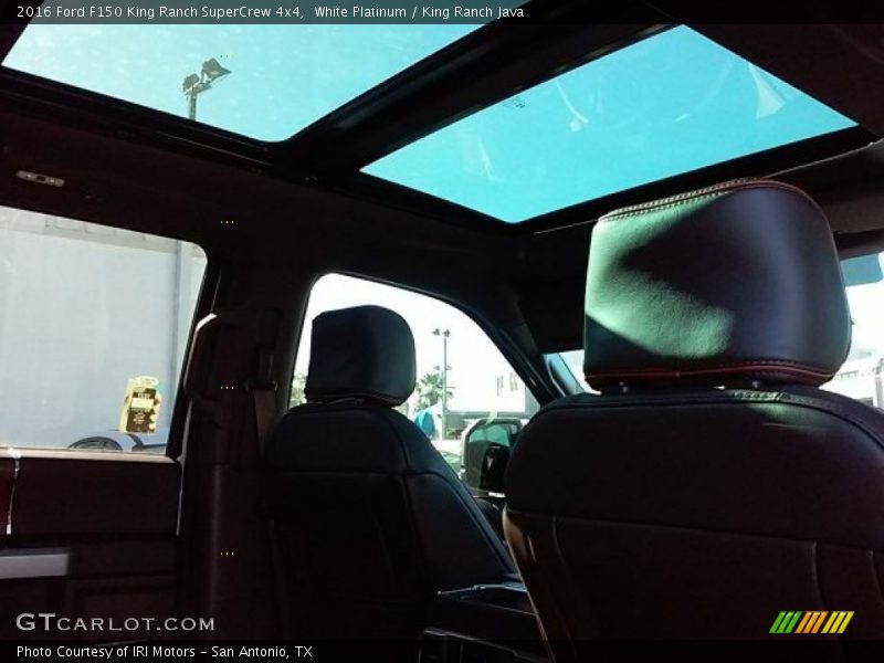 White Platinum / King Ranch Java 2016 Ford F150 King Ranch SuperCrew 4x4