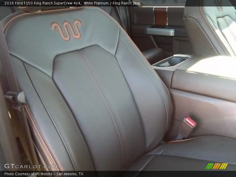 White Platinum / King Ranch Java 2016 Ford F150 King Ranch SuperCrew 4x4