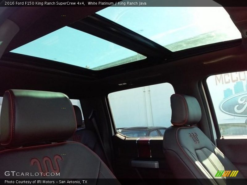 White Platinum / King Ranch Java 2016 Ford F150 King Ranch SuperCrew 4x4