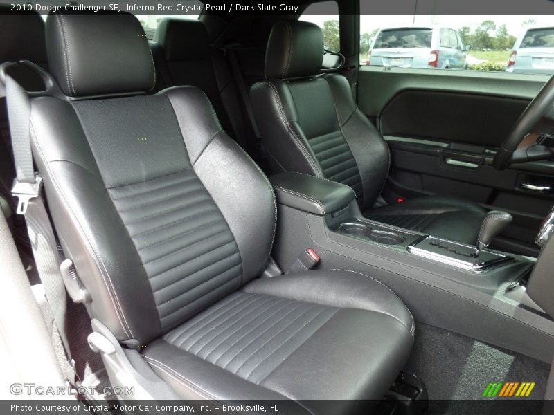 Inferno Red Crystal Pearl / Dark Slate Gray 2010 Dodge Challenger SE