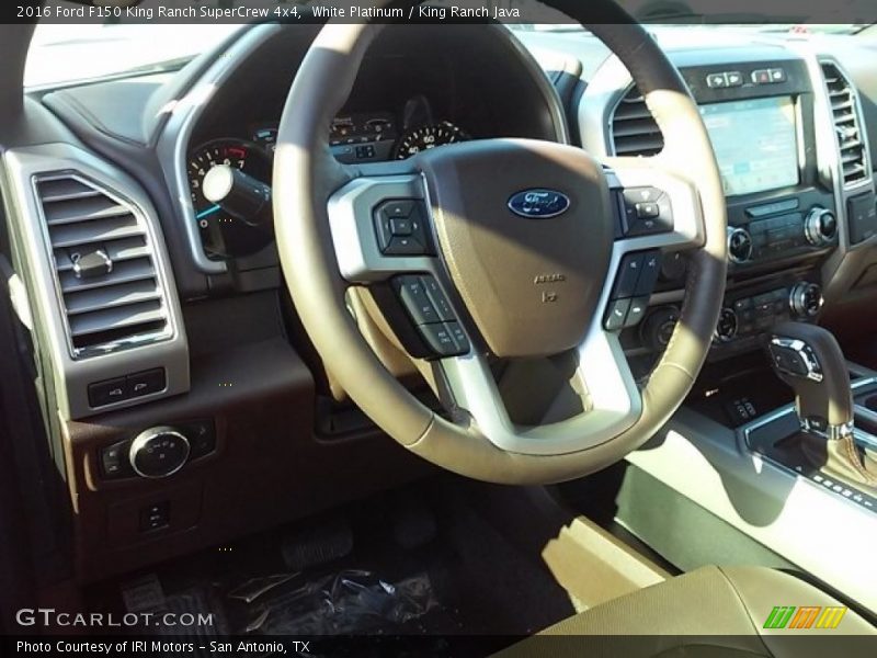 White Platinum / King Ranch Java 2016 Ford F150 King Ranch SuperCrew 4x4