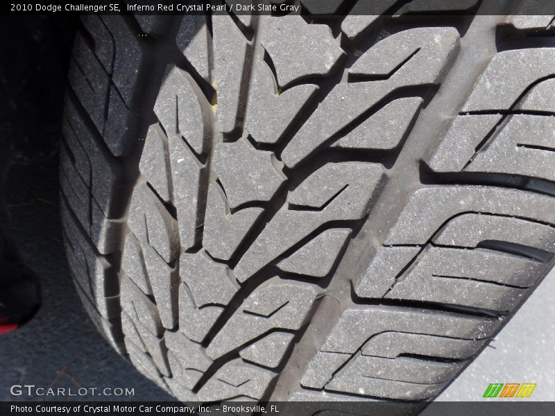 Inferno Red Crystal Pearl / Dark Slate Gray 2010 Dodge Challenger SE