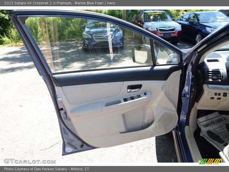 Marine Blue Pearl / Ivory 2013 Subaru XV Crosstrek 2.0 Premium