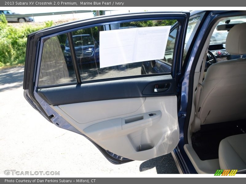 Marine Blue Pearl / Ivory 2013 Subaru XV Crosstrek 2.0 Premium