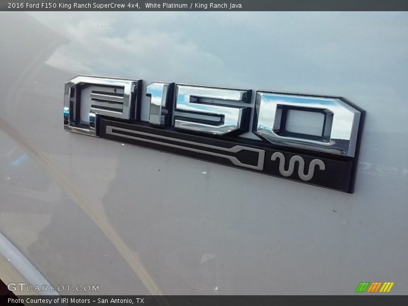 White Platinum / King Ranch Java 2016 Ford F150 King Ranch SuperCrew 4x4
