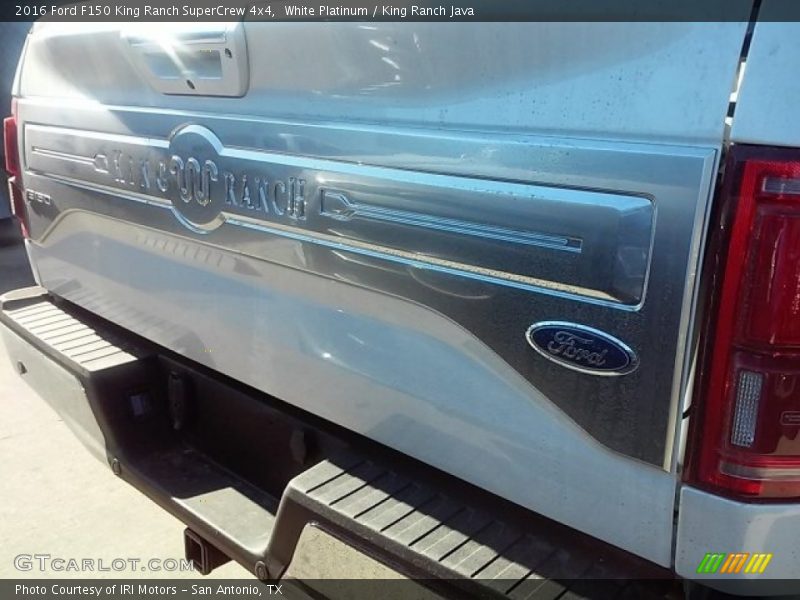White Platinum / King Ranch Java 2016 Ford F150 King Ranch SuperCrew 4x4