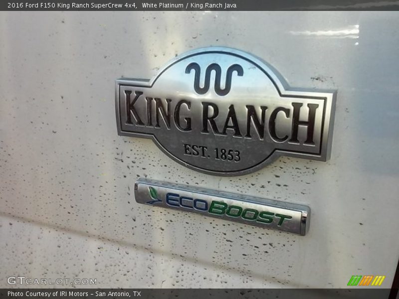 White Platinum / King Ranch Java 2016 Ford F150 King Ranch SuperCrew 4x4