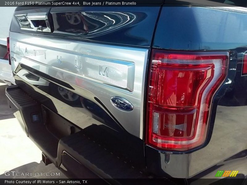 Blue Jeans / Platinum Brunello 2016 Ford F150 Platinum SuperCrew 4x4