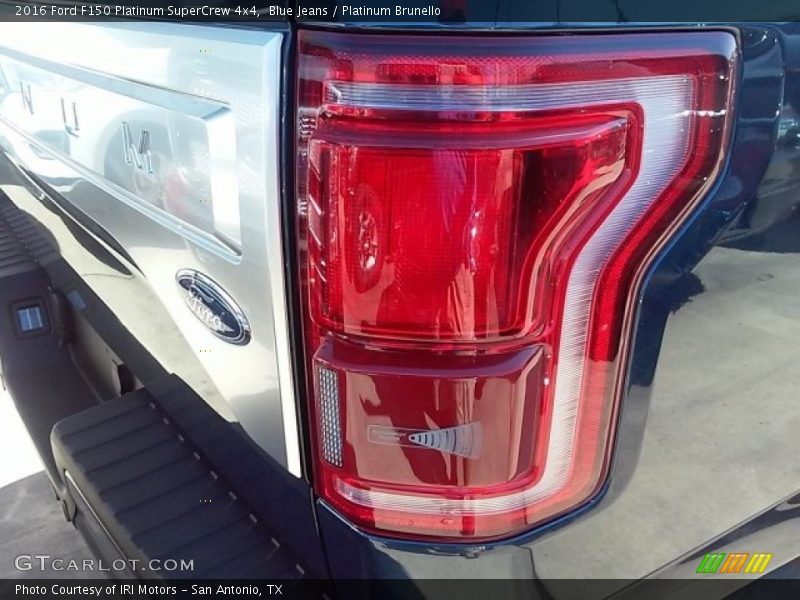Blue Jeans / Platinum Brunello 2016 Ford F150 Platinum SuperCrew 4x4