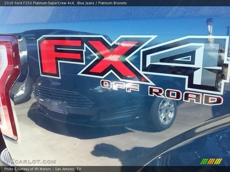 Blue Jeans / Platinum Brunello 2016 Ford F150 Platinum SuperCrew 4x4