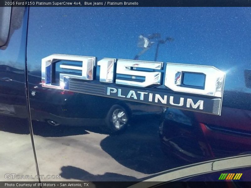 Blue Jeans / Platinum Brunello 2016 Ford F150 Platinum SuperCrew 4x4