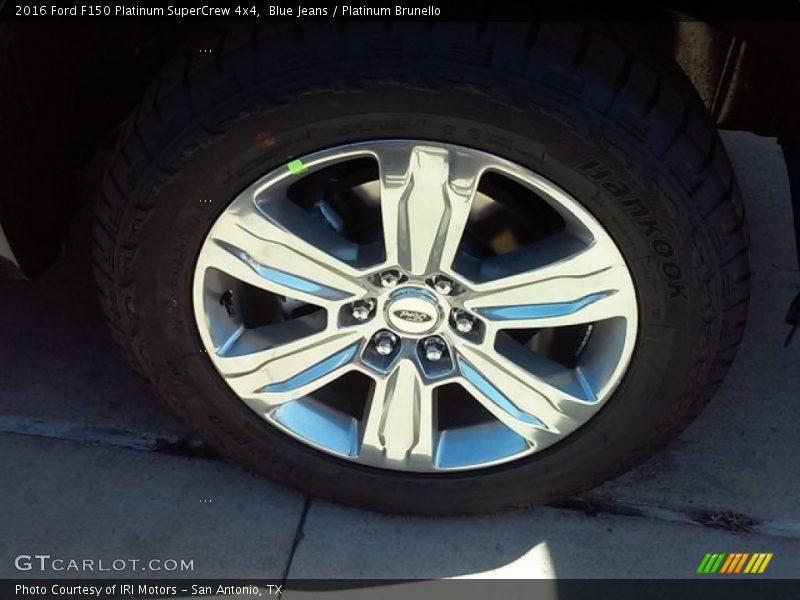 Blue Jeans / Platinum Brunello 2016 Ford F150 Platinum SuperCrew 4x4