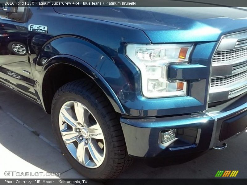 Blue Jeans / Platinum Brunello 2016 Ford F150 Platinum SuperCrew 4x4