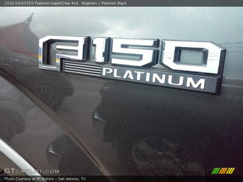 Magnetic / Platinum Black 2016 Ford F150 Platinum SuperCrew 4x4