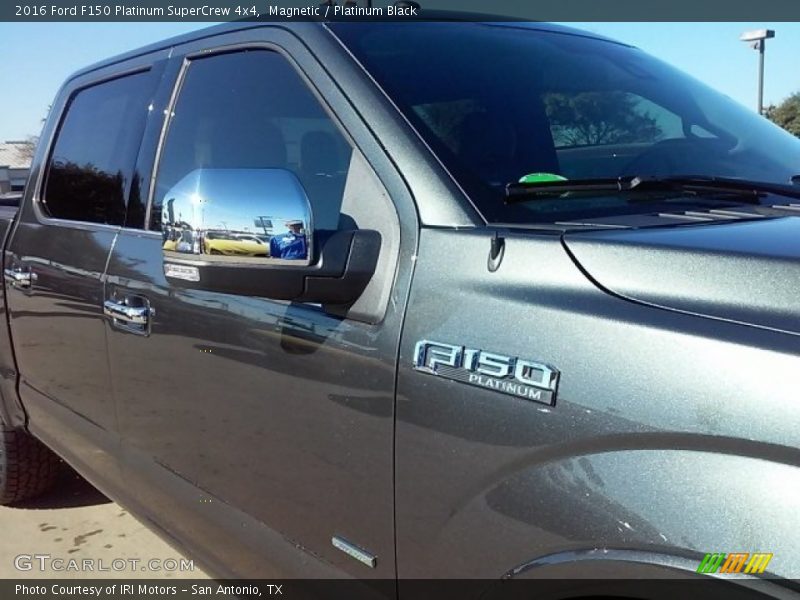 Magnetic / Platinum Black 2016 Ford F150 Platinum SuperCrew 4x4