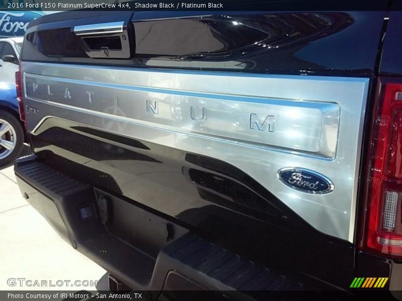 Shadow Black / Platinum Black 2016 Ford F150 Platinum SuperCrew 4x4