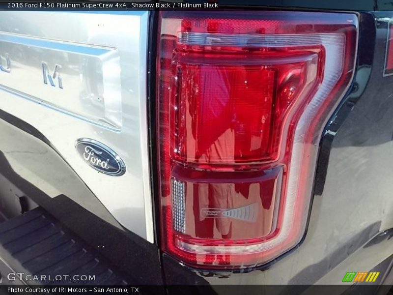 Shadow Black / Platinum Black 2016 Ford F150 Platinum SuperCrew 4x4