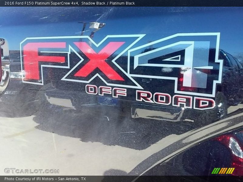 Shadow Black / Platinum Black 2016 Ford F150 Platinum SuperCrew 4x4