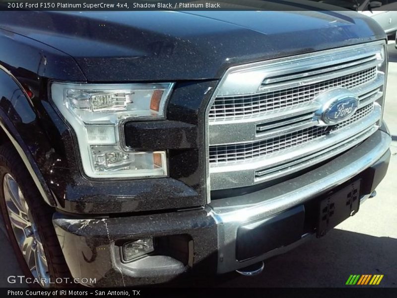 Shadow Black / Platinum Black 2016 Ford F150 Platinum SuperCrew 4x4