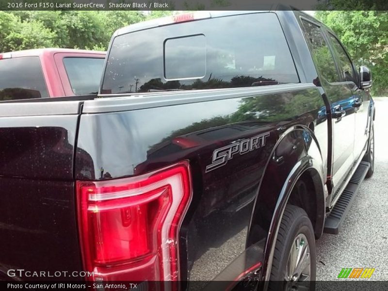 Shadow Black / Black 2016 Ford F150 Lariat SuperCrew