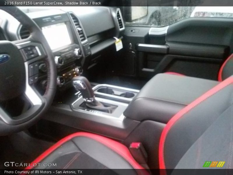 Shadow Black / Black 2016 Ford F150 Lariat SuperCrew