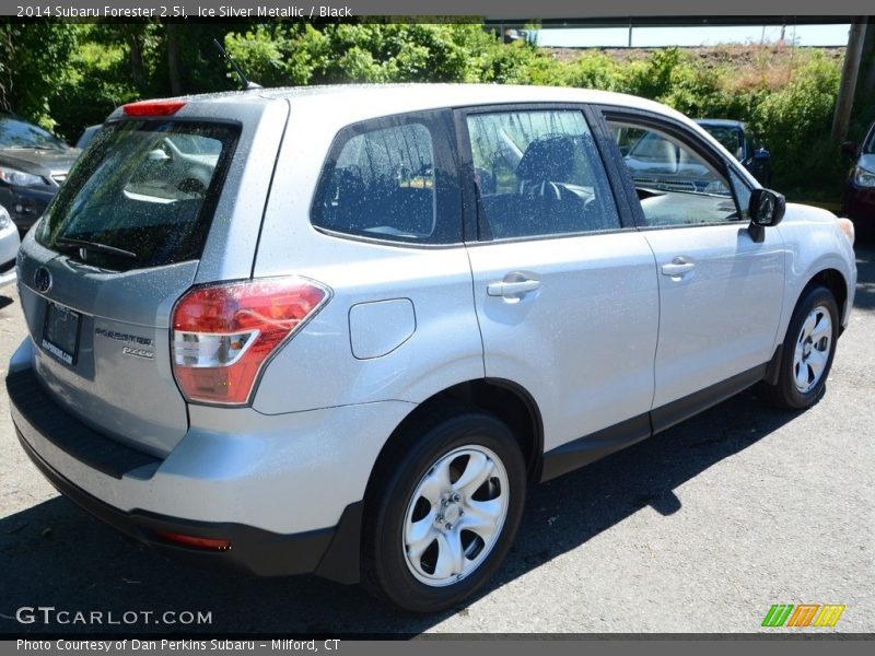 Ice Silver Metallic / Black 2014 Subaru Forester 2.5i