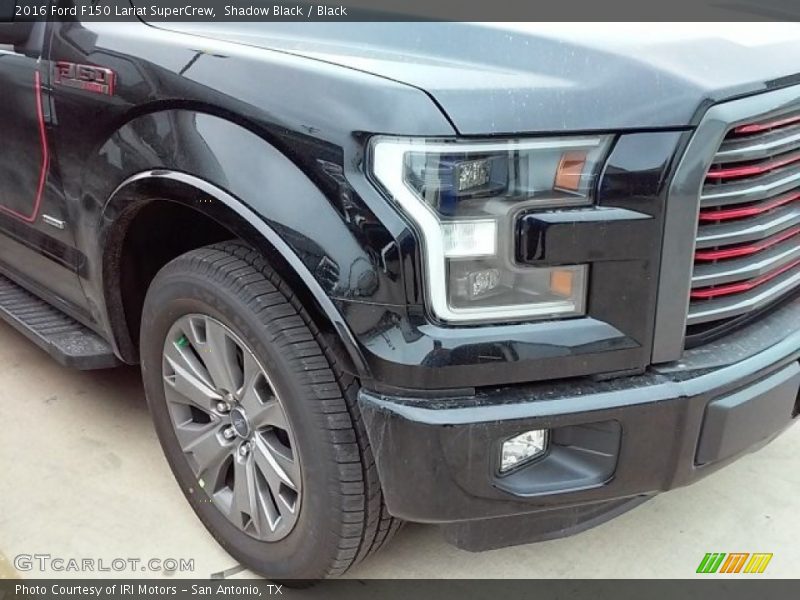 Shadow Black / Black 2016 Ford F150 Lariat SuperCrew
