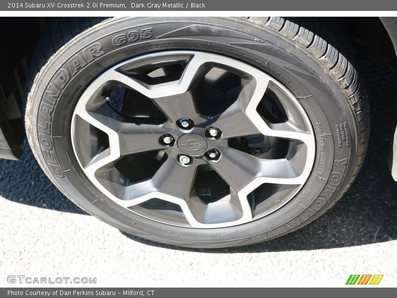 Dark Gray Metallic / Black 2014 Subaru XV Crosstrek 2.0i Premium