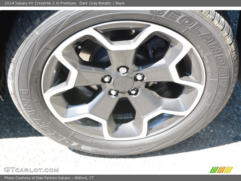 Dark Gray Metallic / Black 2014 Subaru XV Crosstrek 2.0i Premium