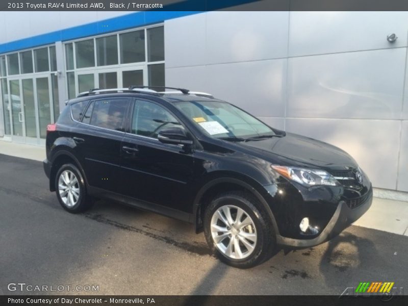 Black / Terracotta 2013 Toyota RAV4 Limited AWD