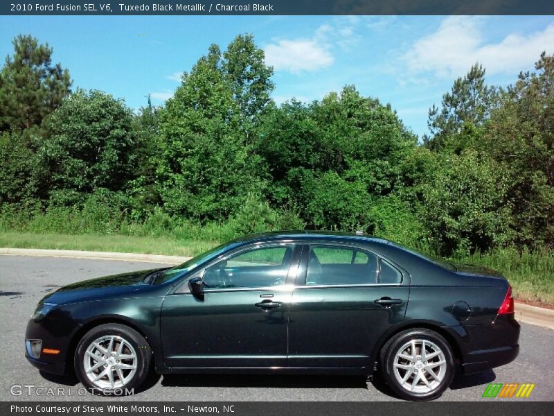 Tuxedo Black Metallic / Charcoal Black 2010 Ford Fusion SEL V6