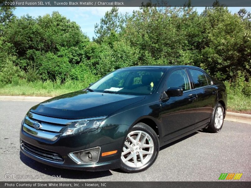 Tuxedo Black Metallic / Charcoal Black 2010 Ford Fusion SEL V6