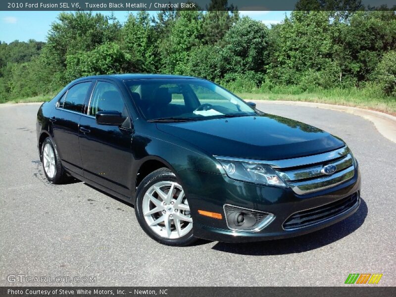 Tuxedo Black Metallic / Charcoal Black 2010 Ford Fusion SEL V6