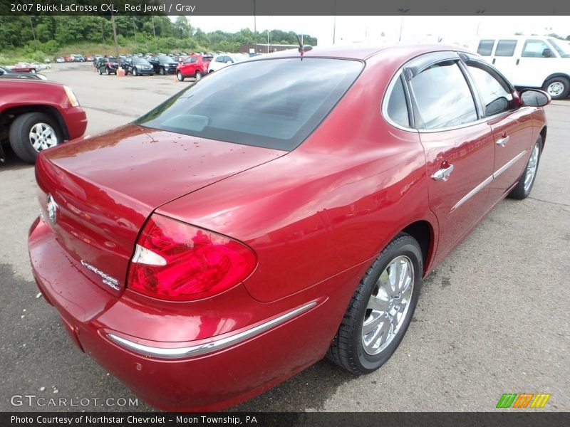 Red Jewel / Gray 2007 Buick LaCrosse CXL