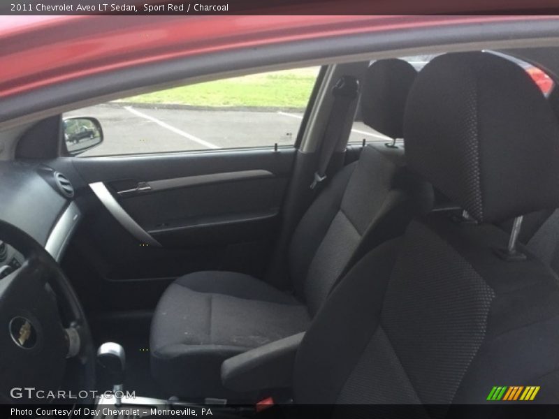 Sport Red / Charcoal 2011 Chevrolet Aveo LT Sedan