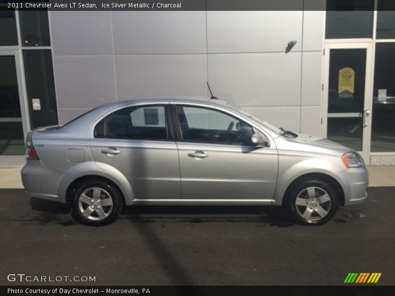 Ice Silver Metallic / Charcoal 2011 Chevrolet Aveo LT Sedan