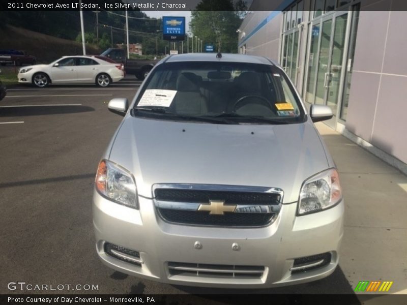 Ice Silver Metallic / Charcoal 2011 Chevrolet Aveo LT Sedan