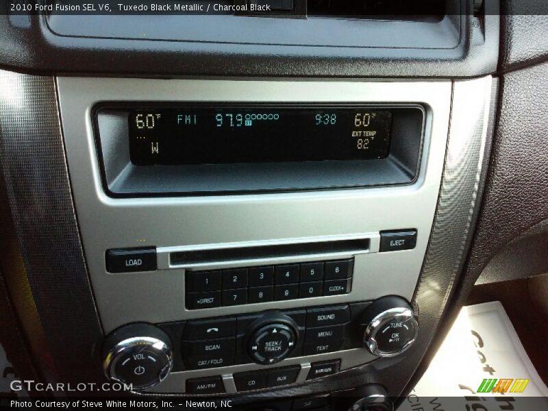 Tuxedo Black Metallic / Charcoal Black 2010 Ford Fusion SEL V6