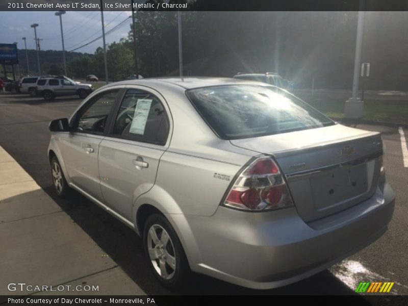 Ice Silver Metallic / Charcoal 2011 Chevrolet Aveo LT Sedan